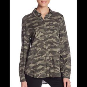 Beachlunchlounge Alana Camo Button Down Shirt